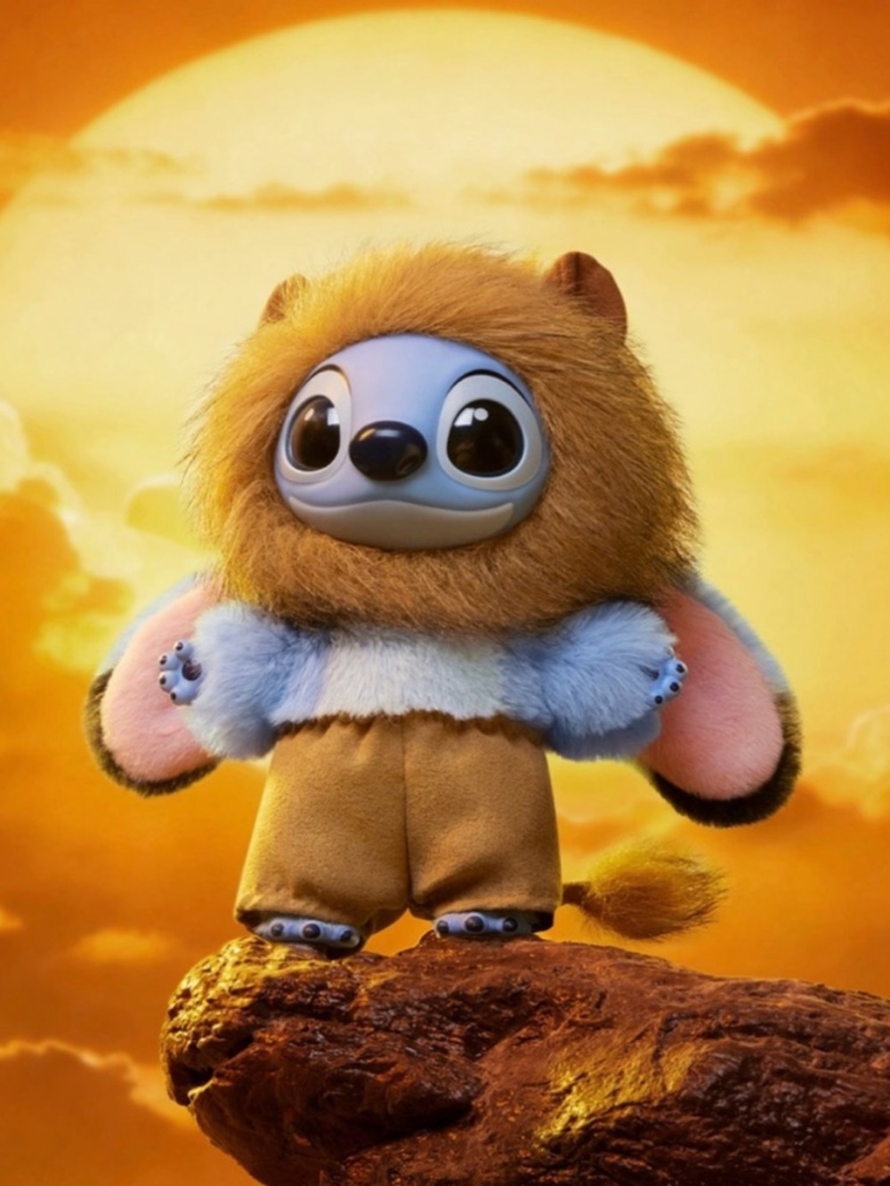 POP MART x Disney Stitch Adventure - Simba Stitch